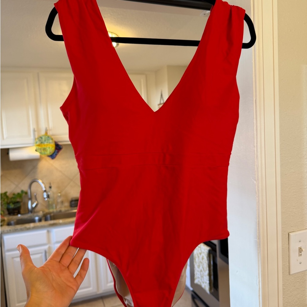 Summersalt Vibrant Red One Piece Swimsuit